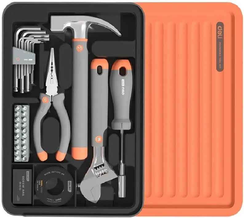 Juego de herramientas Home 34 Pz. Deli