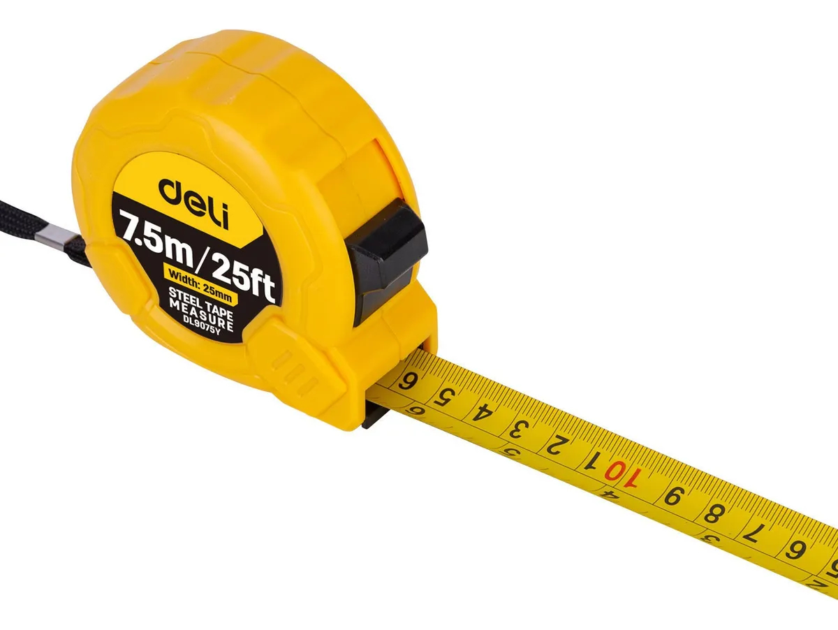 Cinta Métrica 7.5 M X 25mm Deli - Imagen 2