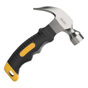 Martillo De Uña Mini Mango De Fibra 250 Grs Deli