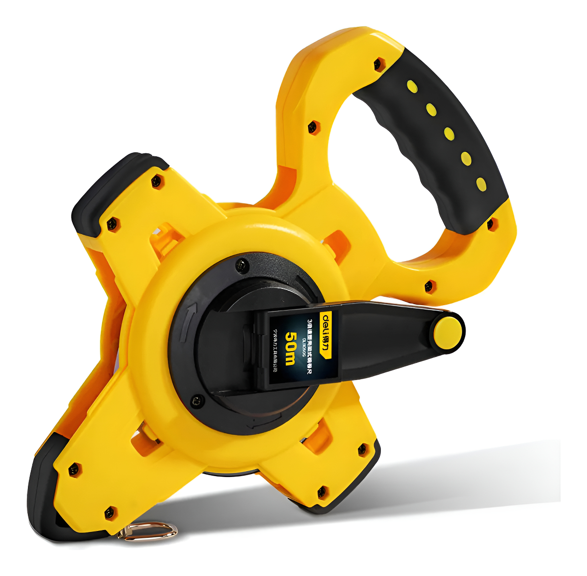 Cinta Métrica Metálica Acero Al Carbono 50mx12.5 Deli