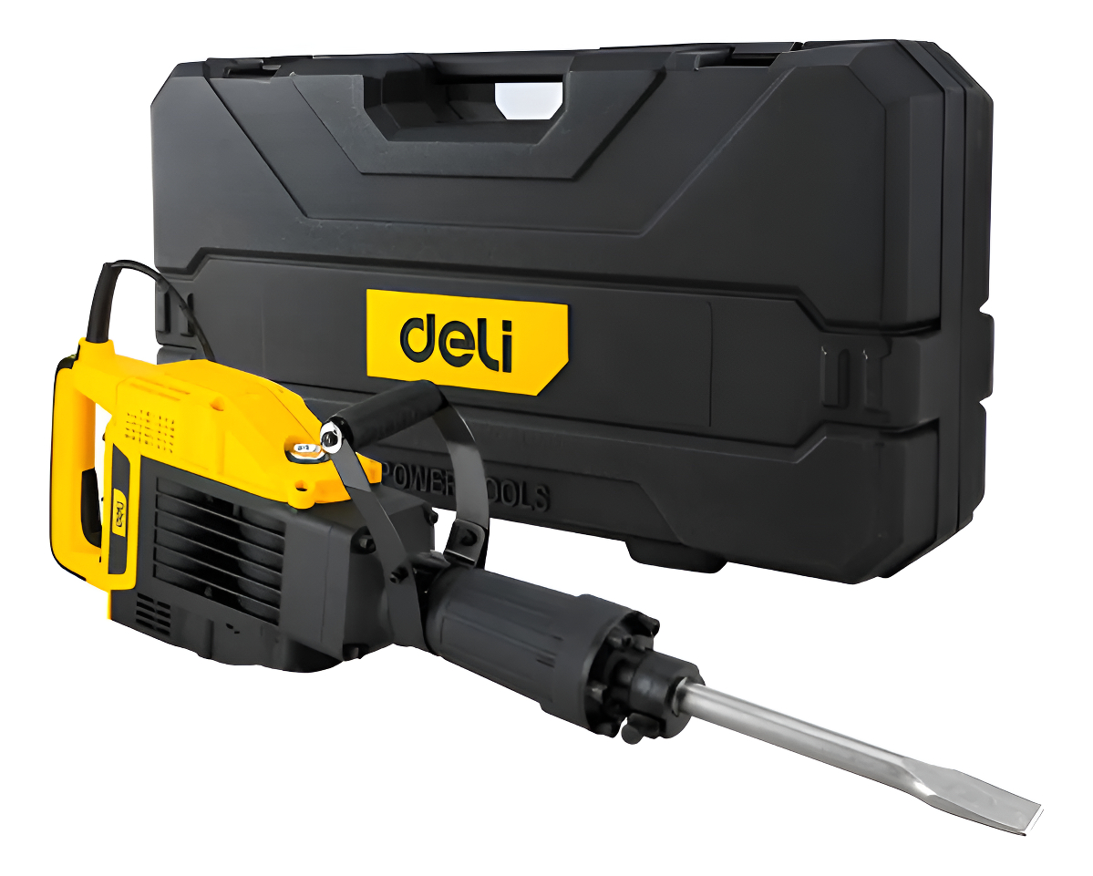 Martillo Demoledor 1900w 30mm 55j 15 Kg. Deli