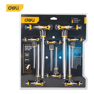 Juego De Llaves Allen Tipo T 2 A 10mm 8 Un Deli