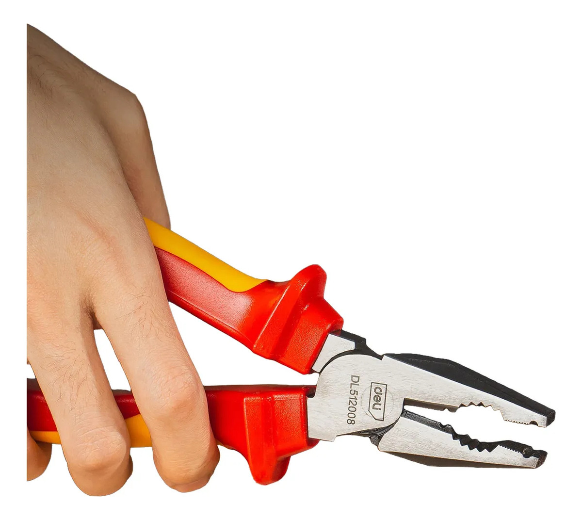 Alicate Universal Vde Aislado 1000v 8 Deli - Imagen 2