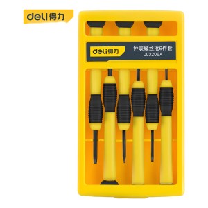 Juego Destornilladores De Precisión 6 Un Deli