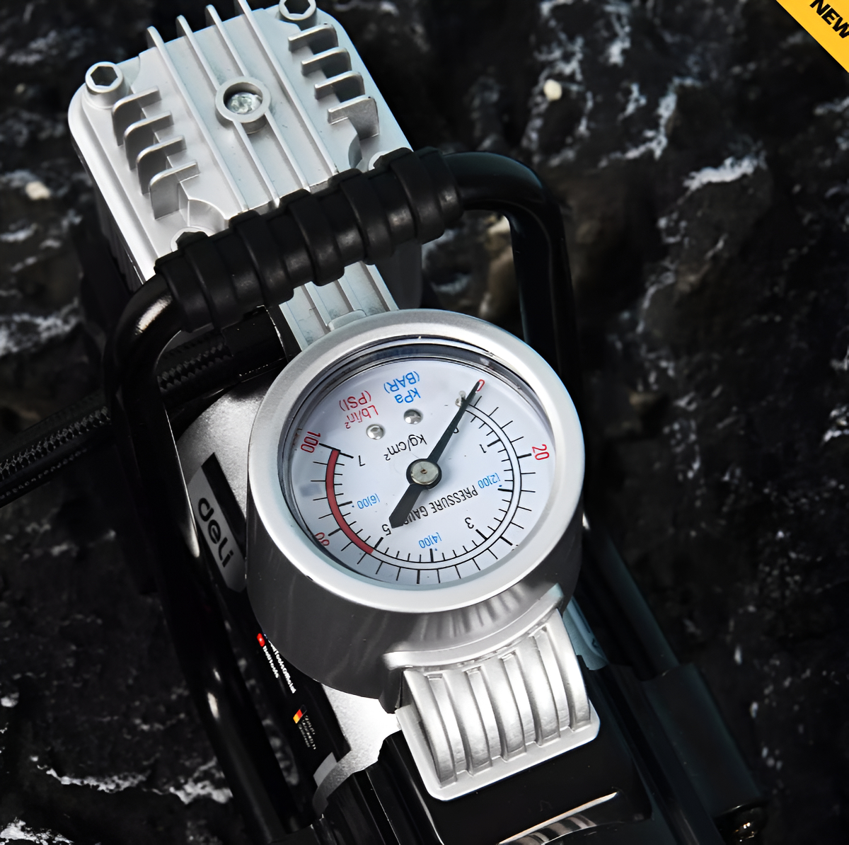 Compresor 12 V Para Auto Deli - Imagen 3