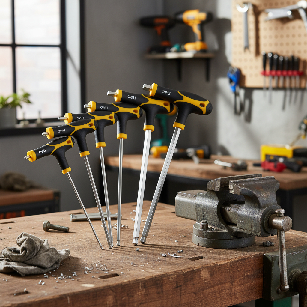 Juego De Llaves Allen Tipo T 2 A 10mm 8 Un Deli - Imagen 4