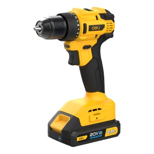 Taladro Atornillador 20 V 2 Baterias 2 Amp. Deli
