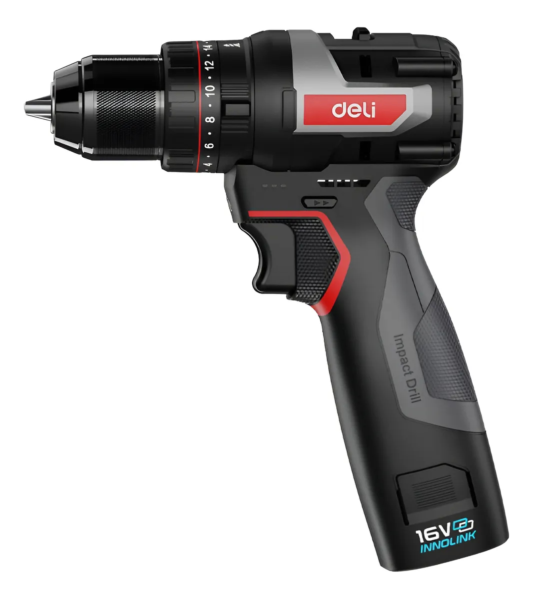 Taladro Atornillador Percutor Profesional 16v 2 Baterias - Imagen 2