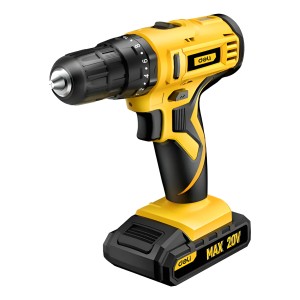 Taladro Atornillador Percutor 20 V 2 Baterias 2 Amp Deli