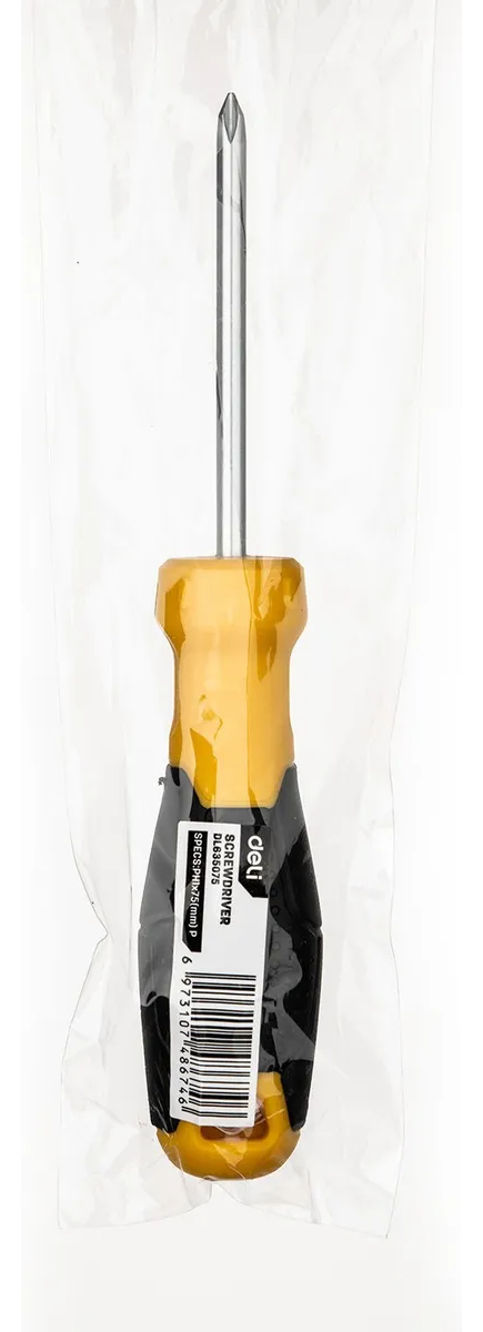 Destornillador Phillips Ph1x 100 Mm Deli - Imagen 3