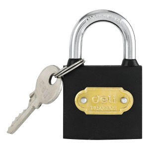 Candado De Acero 40mm 4 Llaves Deli
