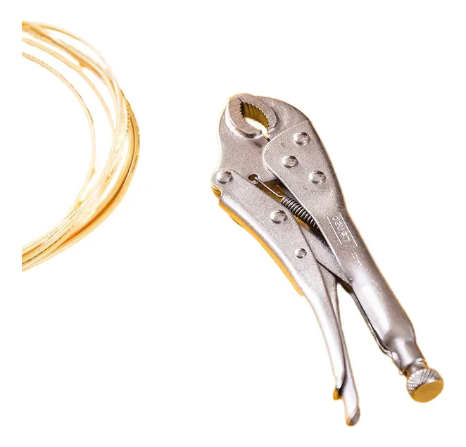 Alicate De Presion Curvo 10 - Pinza Morsa Deli - Imagen 3