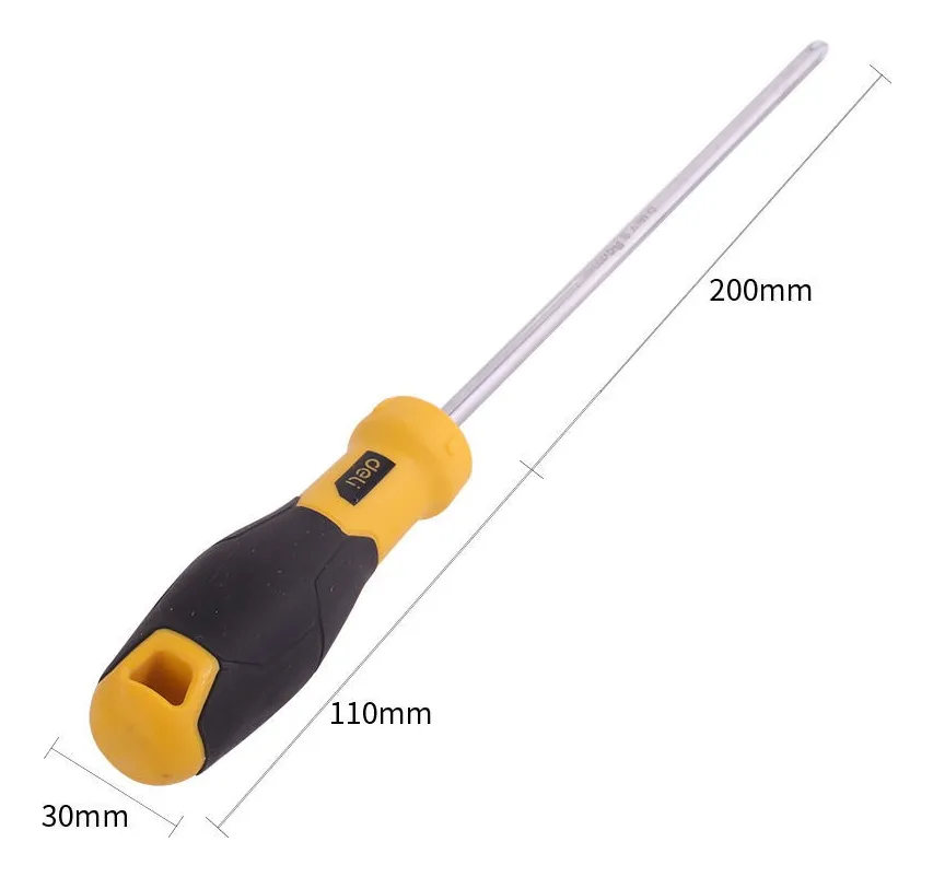 Destornillador Phillips Ph2x 200 Mm Deli - Imagen 3