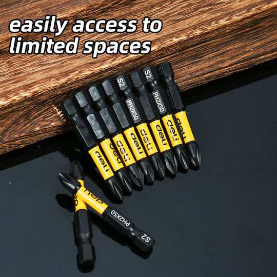 Puntas De Impacto Ph2 X 50 Mm - 2 Un Deli - Imagen 2