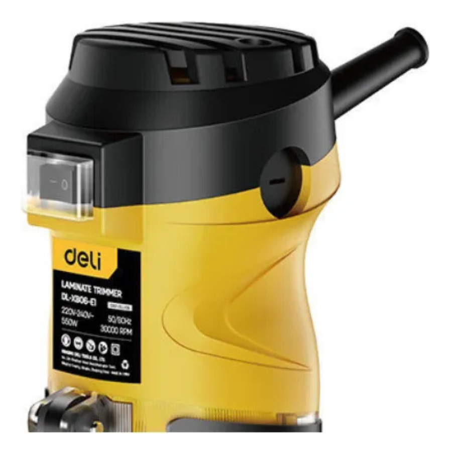 Router Manual - Profesional - 550w 6 Mm Deli - Imagen 3
