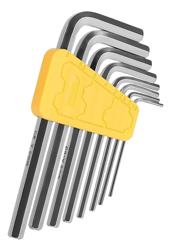 Juego De Llaves Allen Soporte 1.5 A 6 Mm 8 Un Deli - Imagen 3