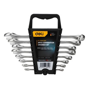 Juego De Llaves Combinadas 8 Pz. 6 A 19mm Deli
