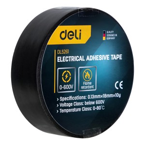 Cinta Aisladora Negra Deli