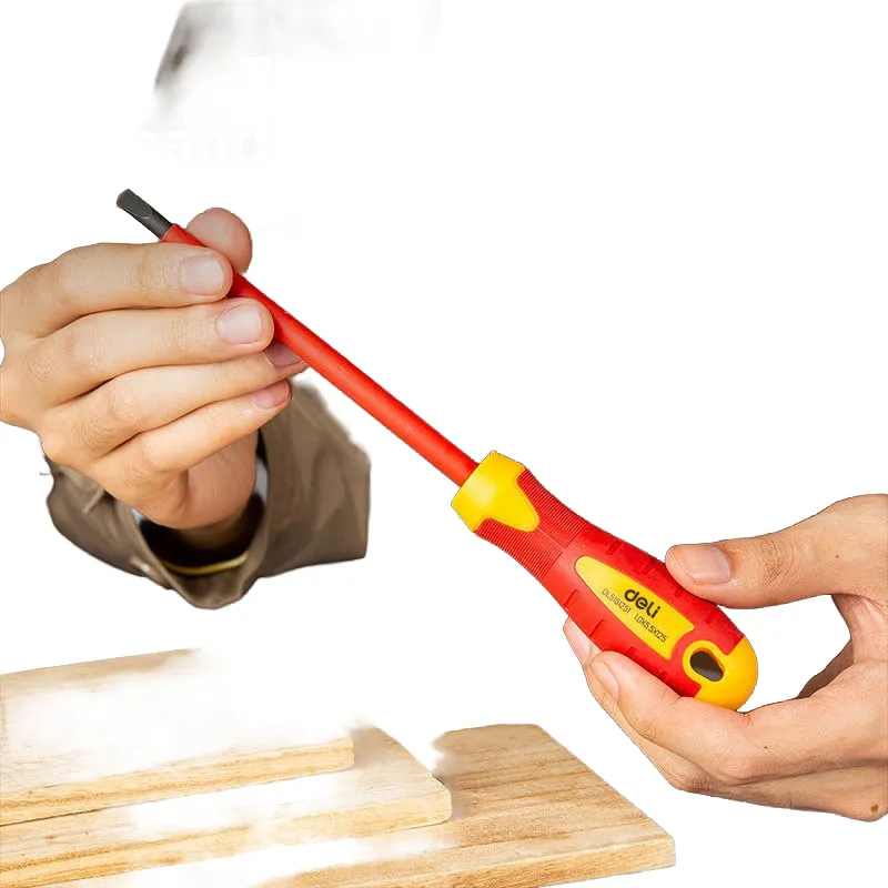 Destornillador Plano Vde 1000 V 5.5x125mm Deli - Imagen 3