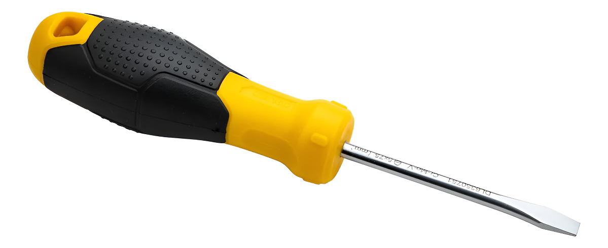 Destornillador Plano Sl5 X 75 Mm Deli