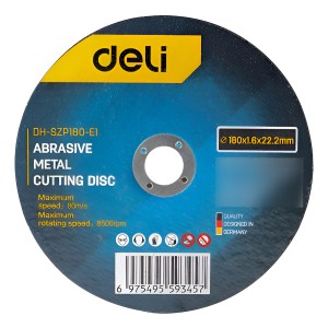 Disco Corte De Metal 115 Mm X 1.2 Mm Deli