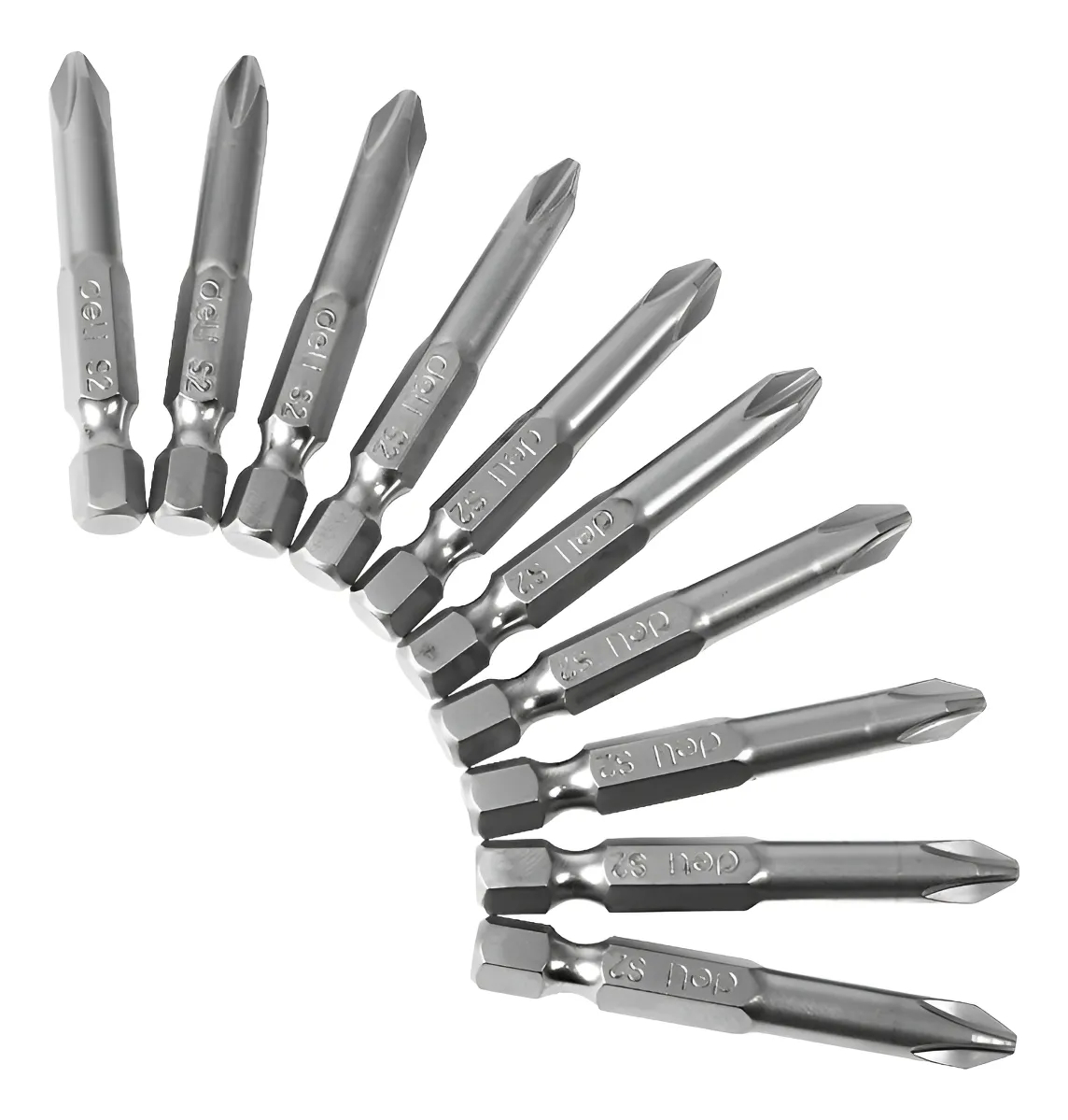 Puntas Para Atornillador Ph2 X 50mm 10 Un Deli - Imagen 2