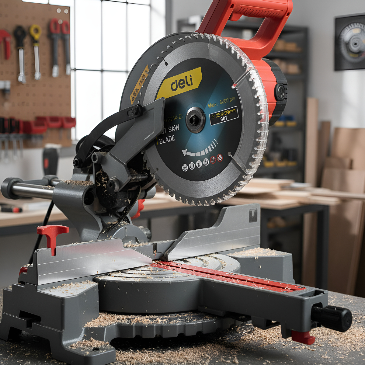 Lámina Ingletadora 254 Mm 60 Dientes Deli - Imagen 2