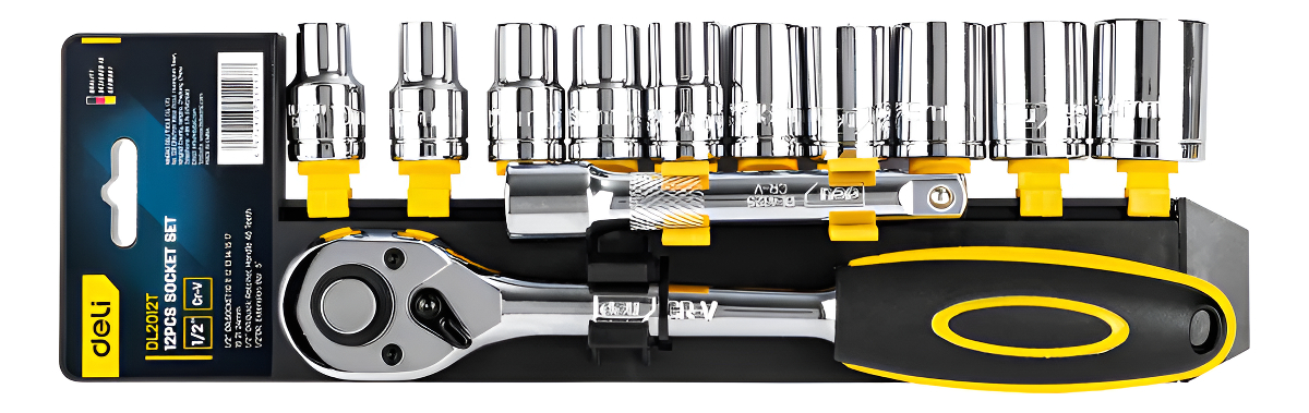 Juego De Dados Con Criquet 1/2 12 Pz 10 A 24mm Deli