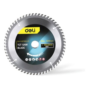 Lámina - Sierra Circular 7 1/4 60 Dientes 185x20x60t Deli