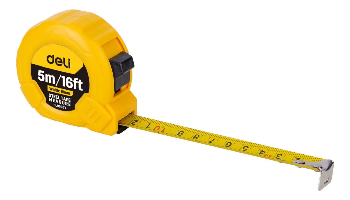 Cinta Métrica 5 M X 16mm Deli - Imagen 2