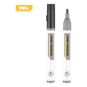 Marcador Permanente Negro Deli