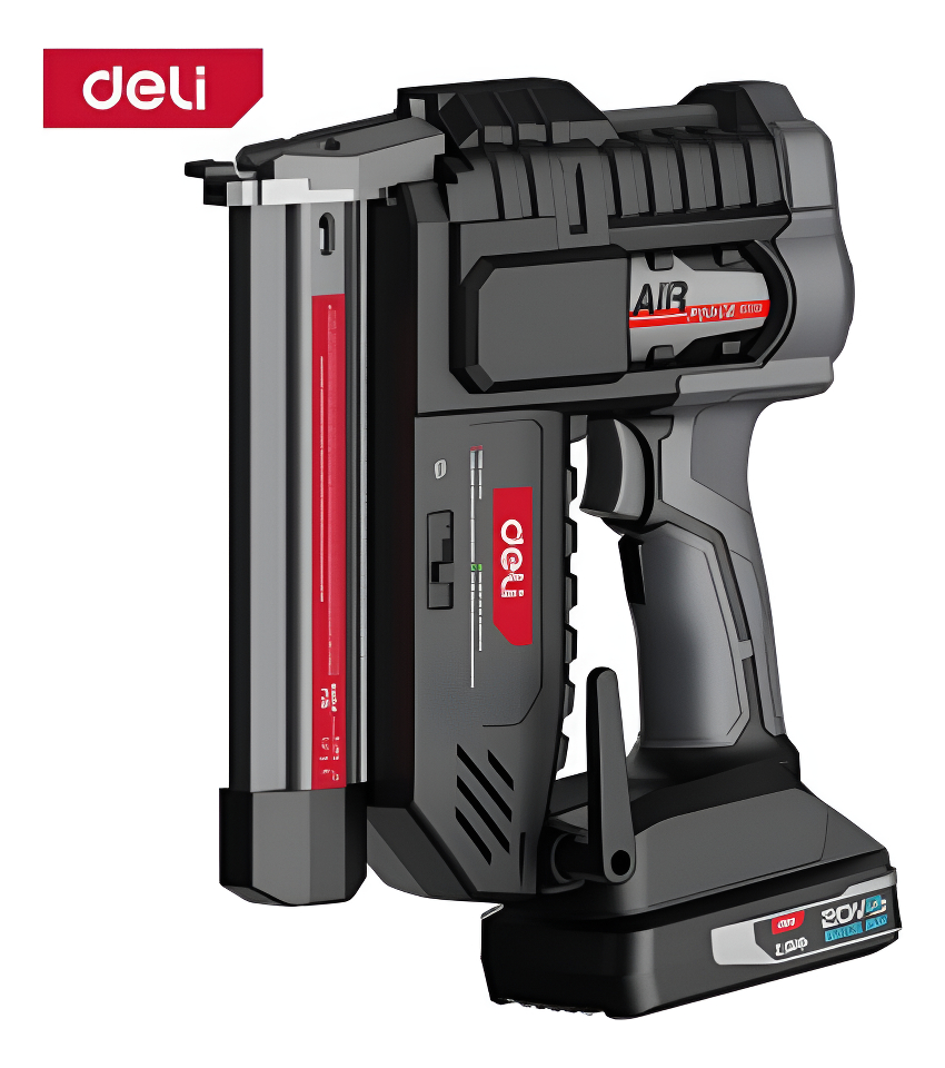 Clavadora A Batería 20v 2 Bat - Hasta 30mm Deli