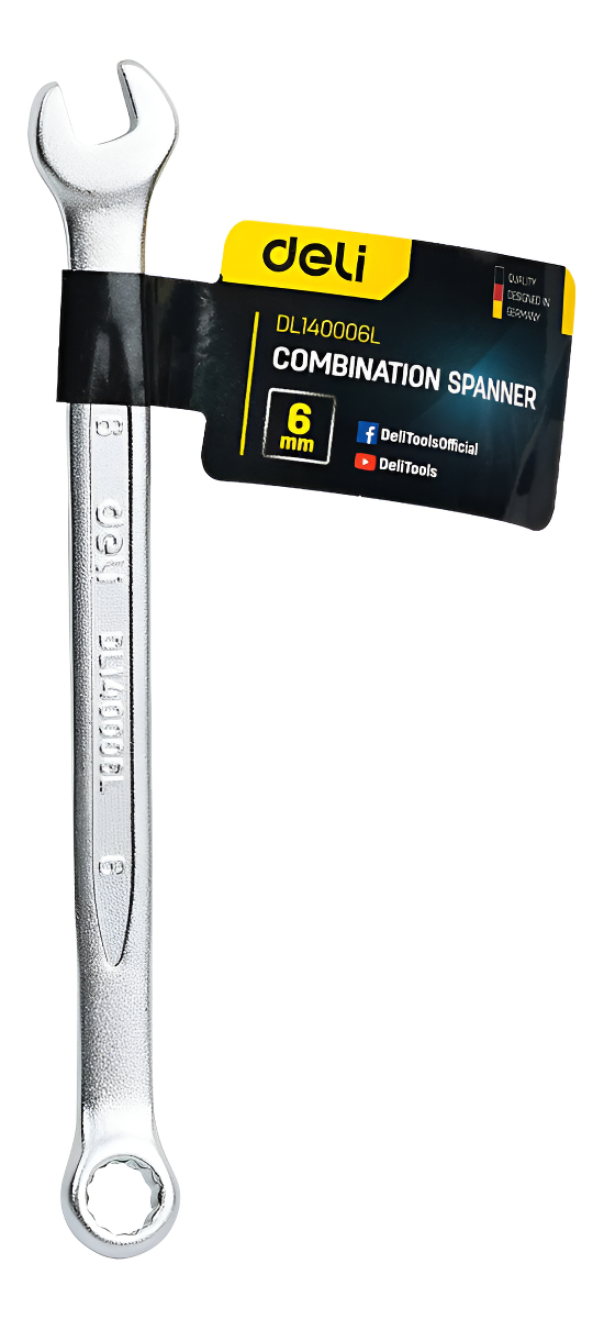 Llave Combinada 6mm Deli