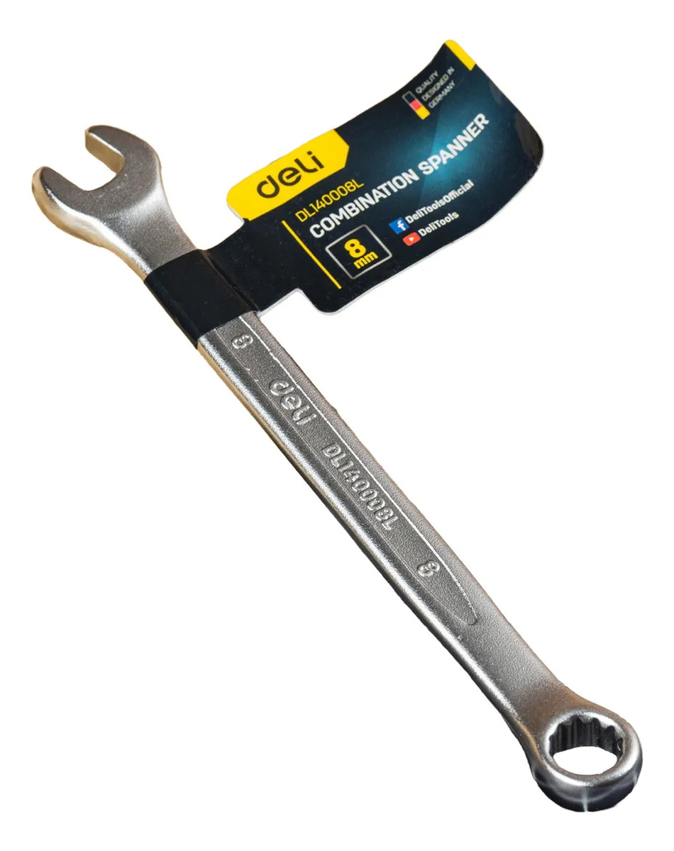 Llave Combinada 8mm Deli - Imagen 2