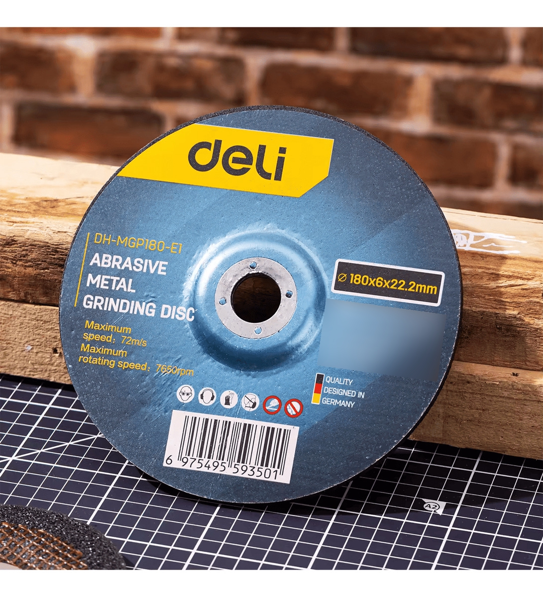 Disco Desvaste De Metal 180 Mm Deli - Imagen 2