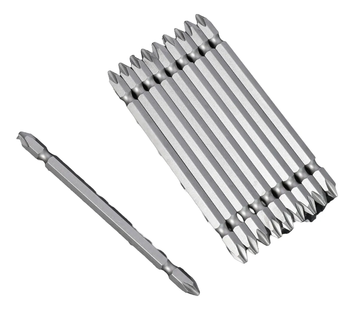 Puntas Para Atornillador Ph2x110mm 10 Un Deli - Imagen 3