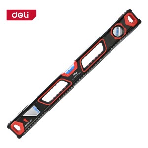 Nivel Magnético Profesional 600 Mm - Negro Deli