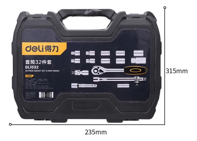 Juego De Dados 1/2 32 Pz. 8 A 32 Mm - Imagen 3