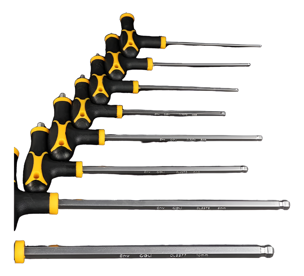 Juego De Llaves Allen Tipo T 2 A 10mm 8 Un Deli - Imagen 2