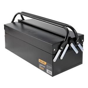 Caja De Herramientas Metálica 2 Bandejas Deli