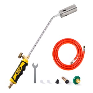 Soplete Para Membrana 35 Cm Con Accesorios Deli