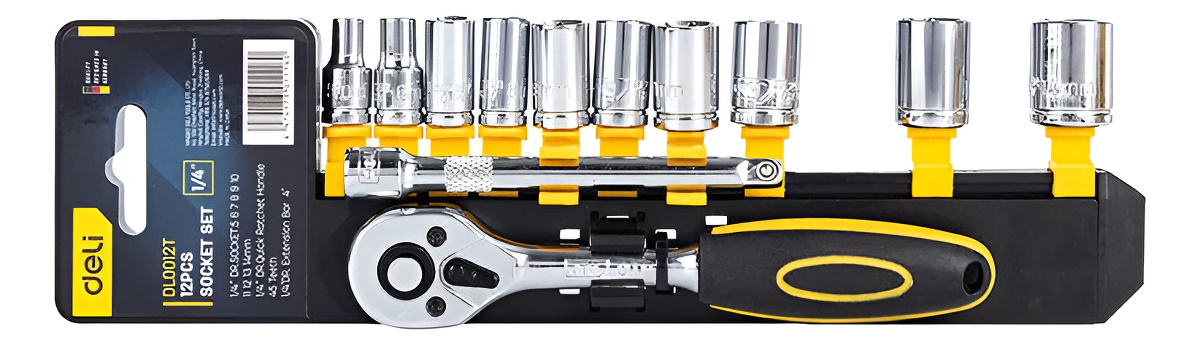 Juego Dados Con Criquet 1/4 12 Pz 5 A 14mm Deli