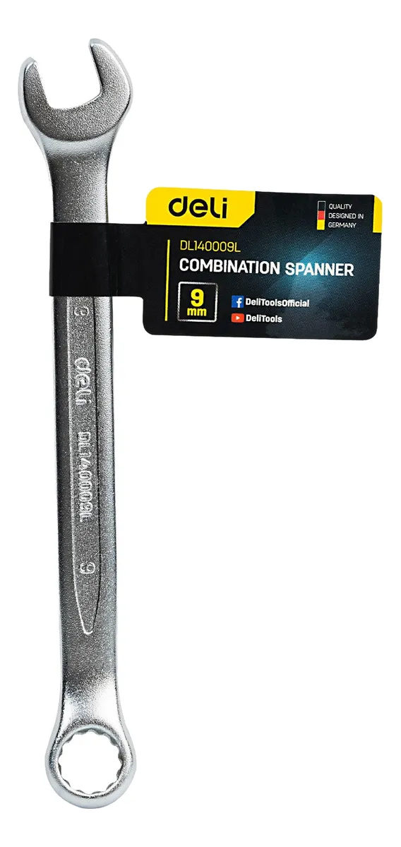 Llave Combinada 9mm Deli - Imagen 2