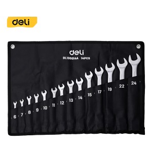 Juego De Llaves Combinadas 14 Pz. 6 A 24mm Deli