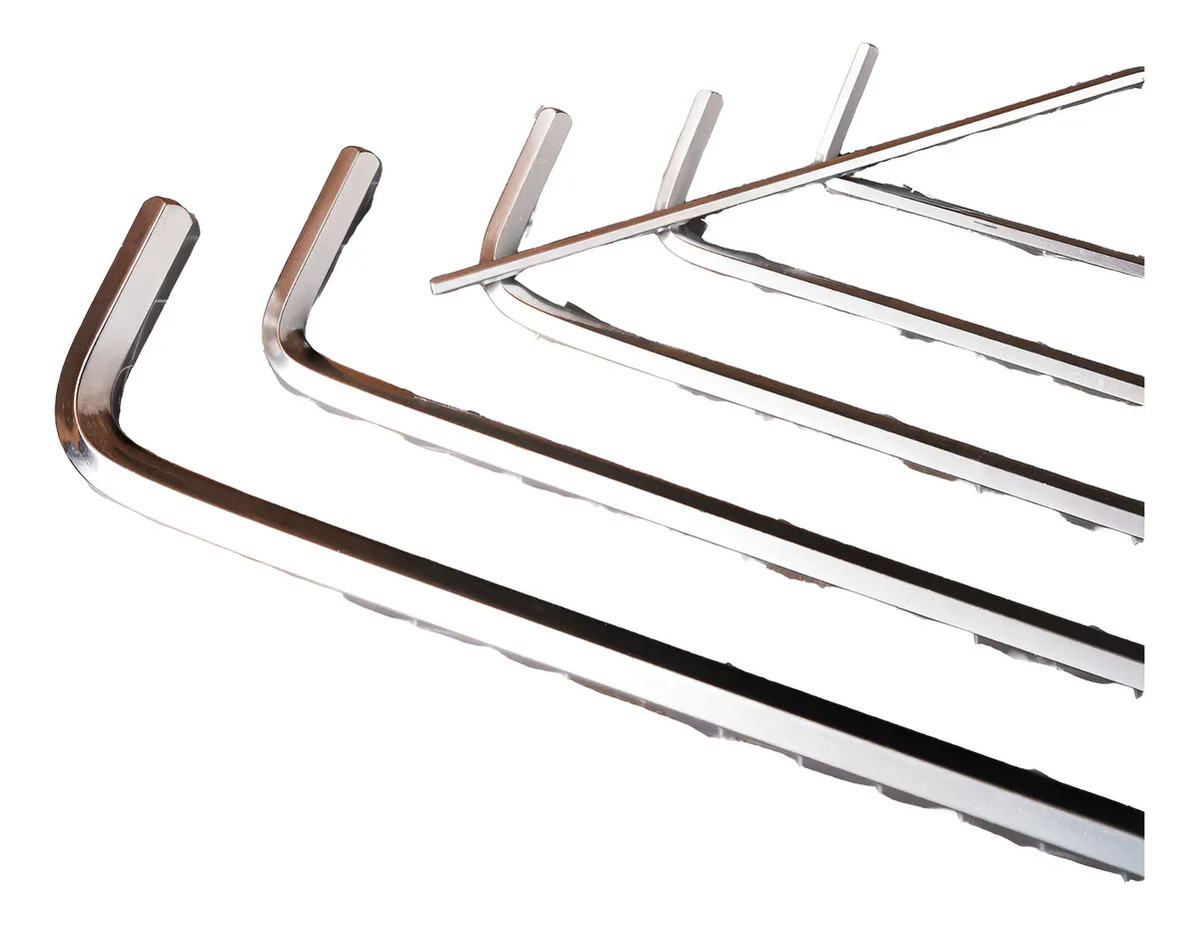 Juego Llaves Allen Largas Con Soporte 1.5 A 10 Mm Deli - Imagen 3