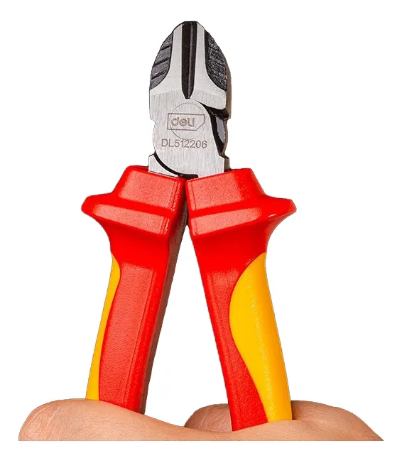 Alicate Corte Diagonal Vde 1000 V 6 Deli - Imagen 2