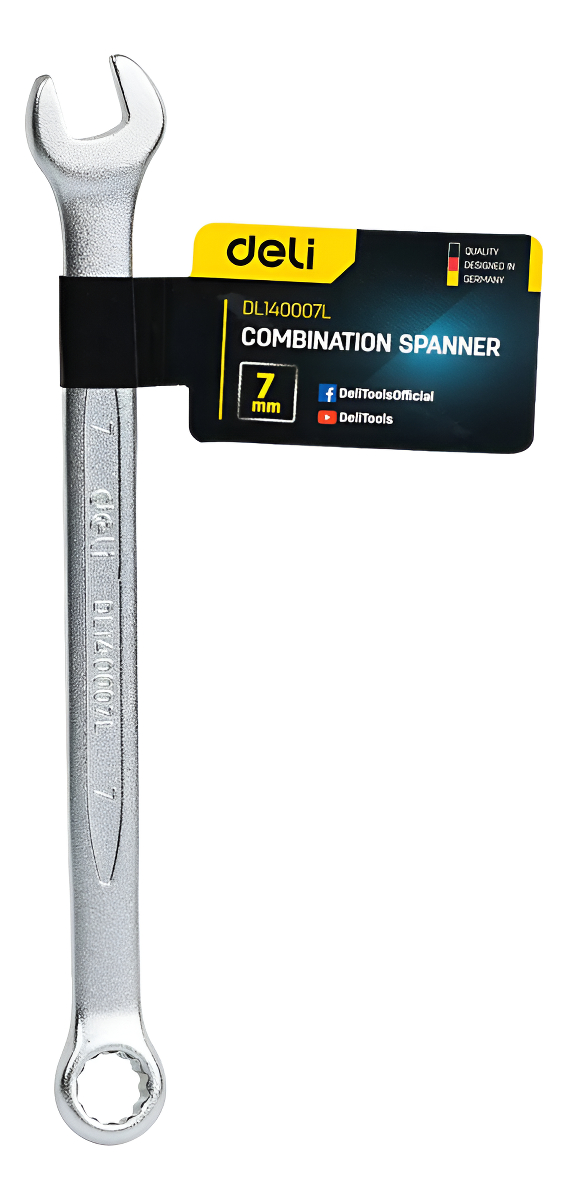 Llave Combinada 7mm Deli