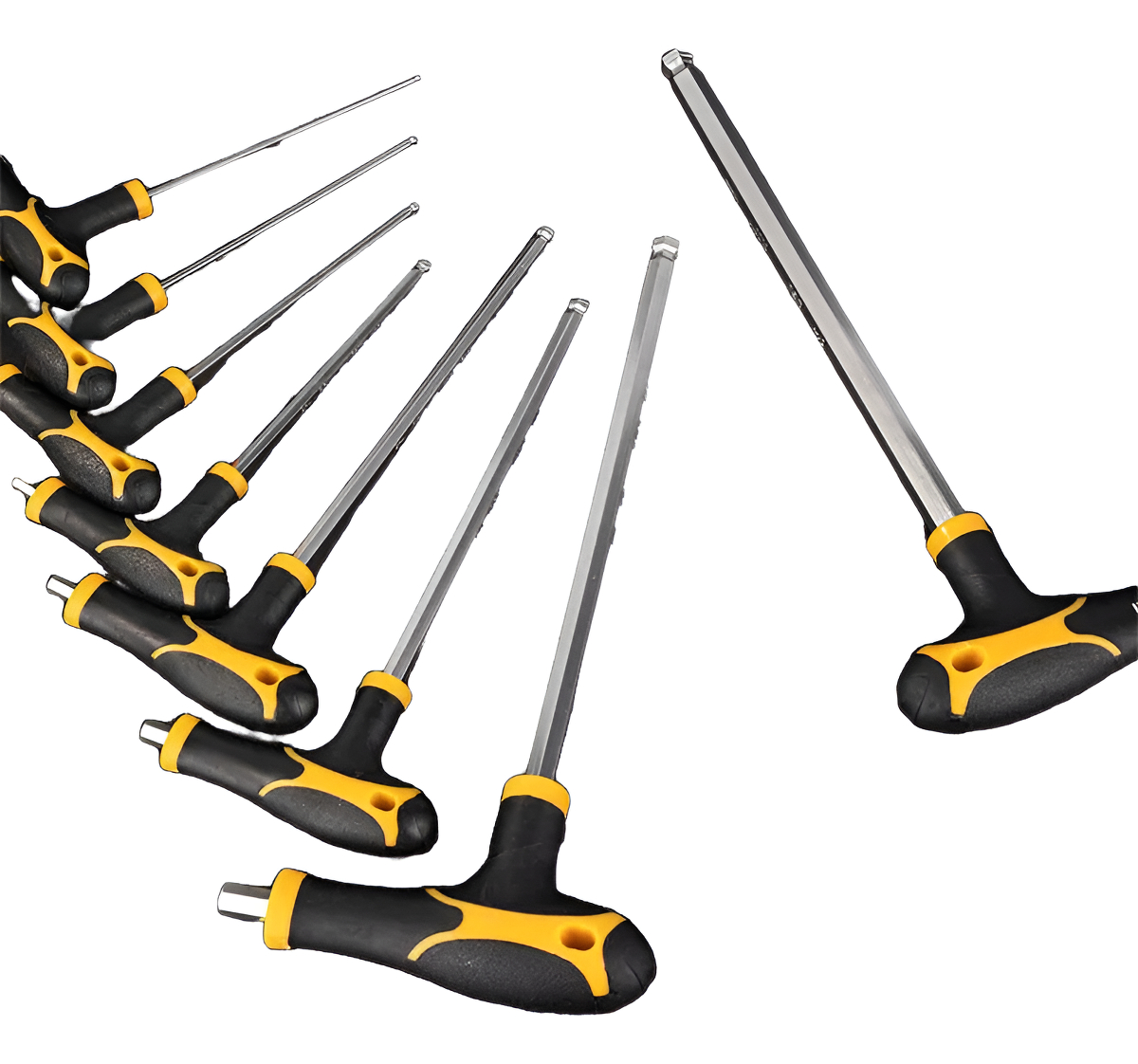 Juego De Llaves Allen Tipo T 2 A 10mm 8 Un Deli - Imagen 3