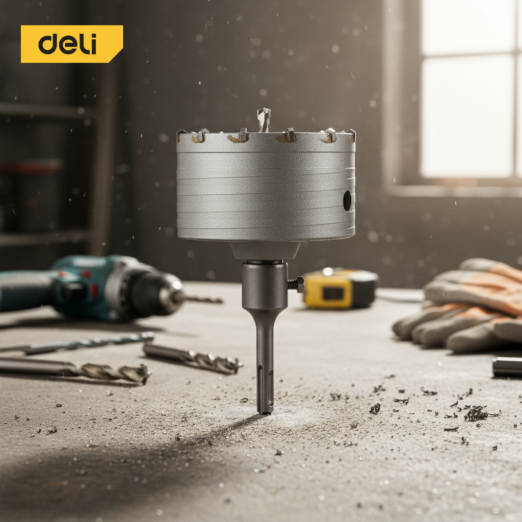 Sierra Copa Para Concreto 100 Mm Deli - Imagen 3