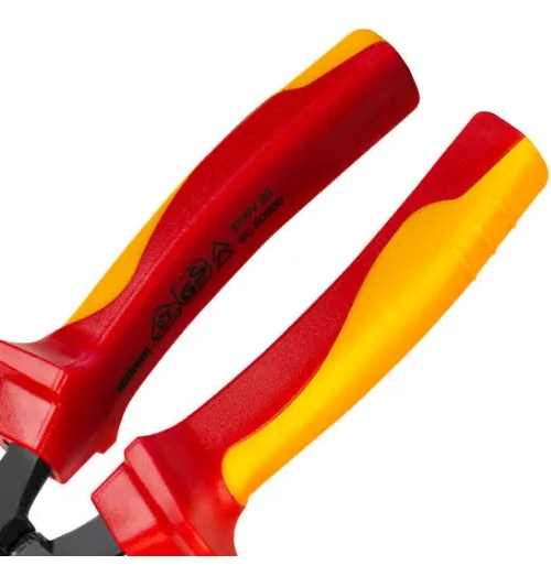 Pinza Alicate Corta Cable Vde 1000v 6 Deli - Imagen 2